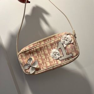 VINTAGE DIOR TROTTER PINK BAG